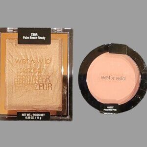 Wet n Wild Full‎ Sized Bronzer and Blush   NWT